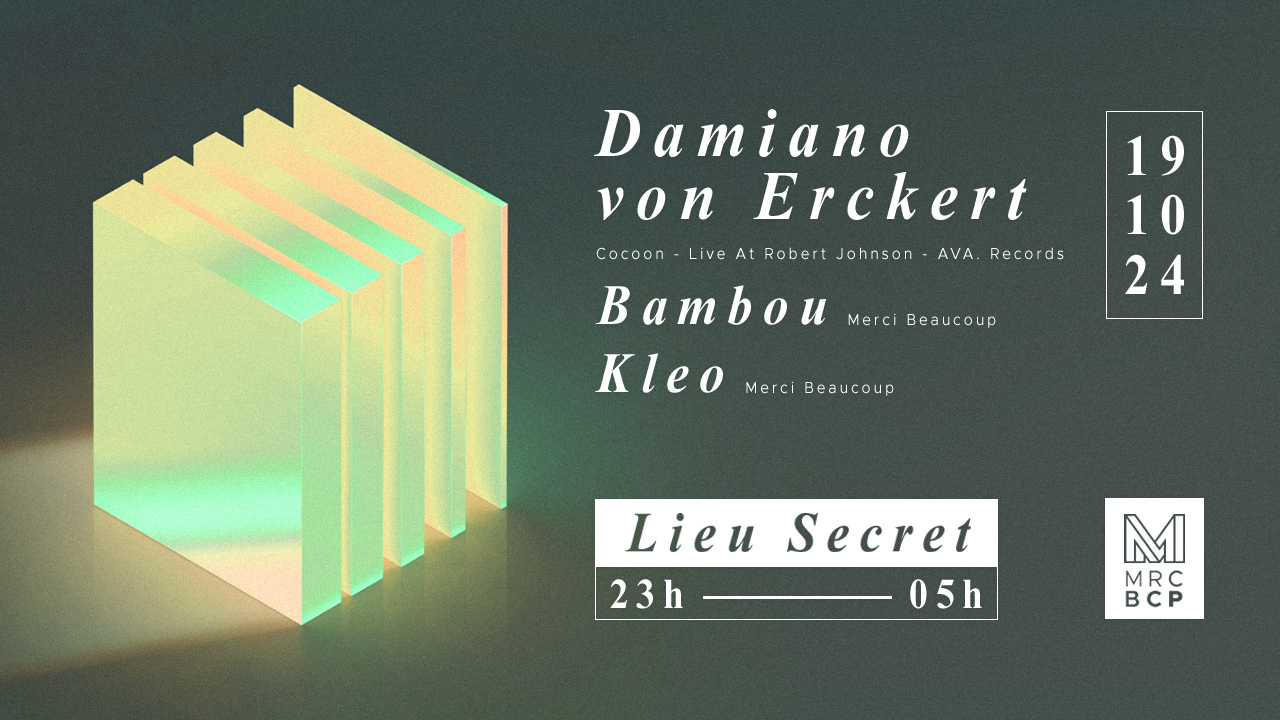 Merci Beaucoup invite Damiano Von Erckert